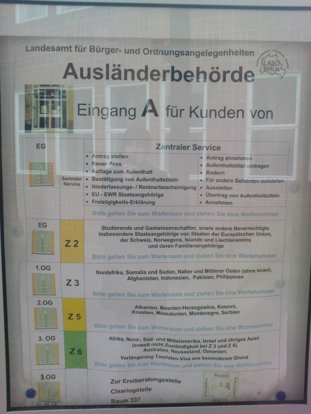 Visiting the Ausl\u00e4nderbeh\u00f6rde - Language on the Move