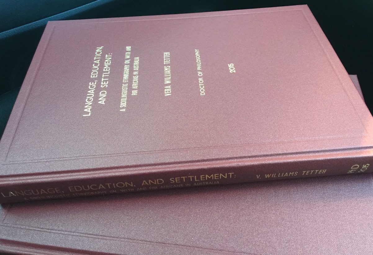 Dissertation in sociolinguistics